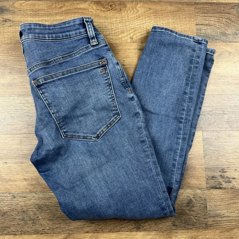 Madewell Curvy Roadtripper‎ Classic Blue Women's Jeans, Size 25 Petite